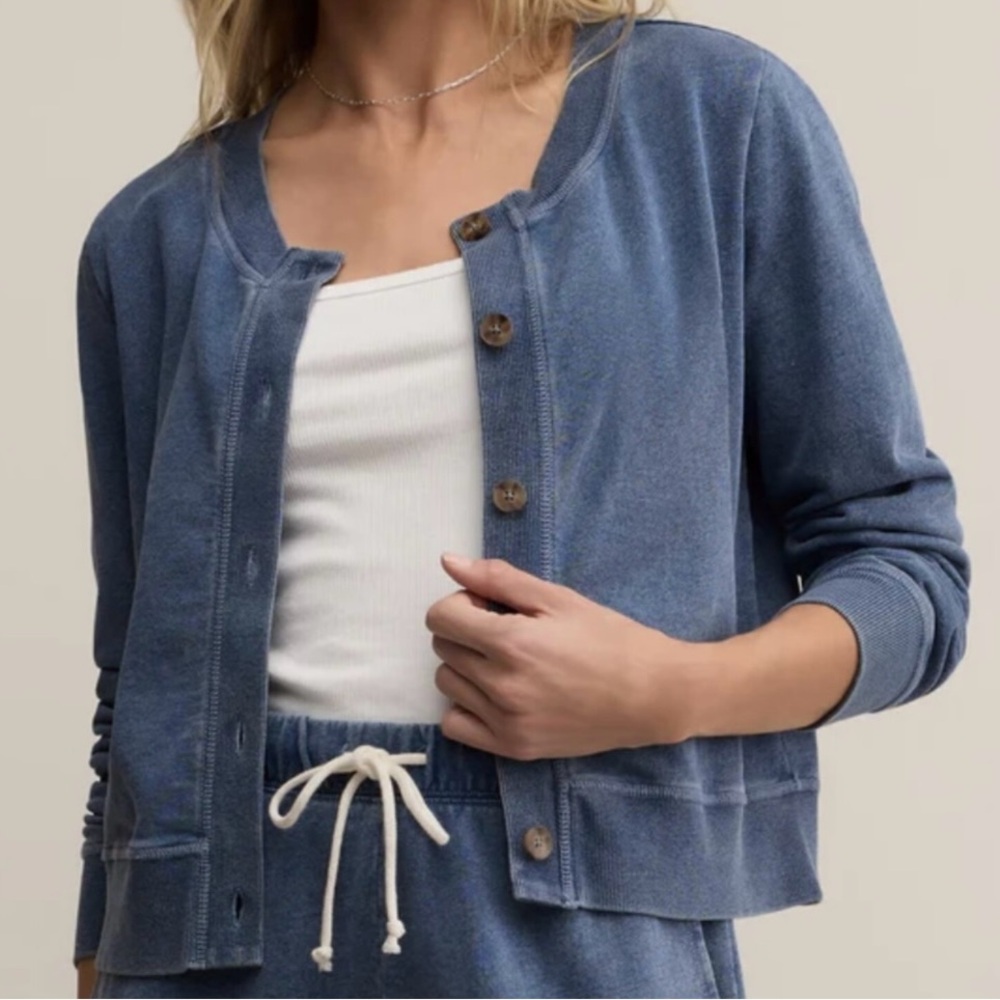ZSupply Daily Knit Cardigan Vintage Indigo ZT253221